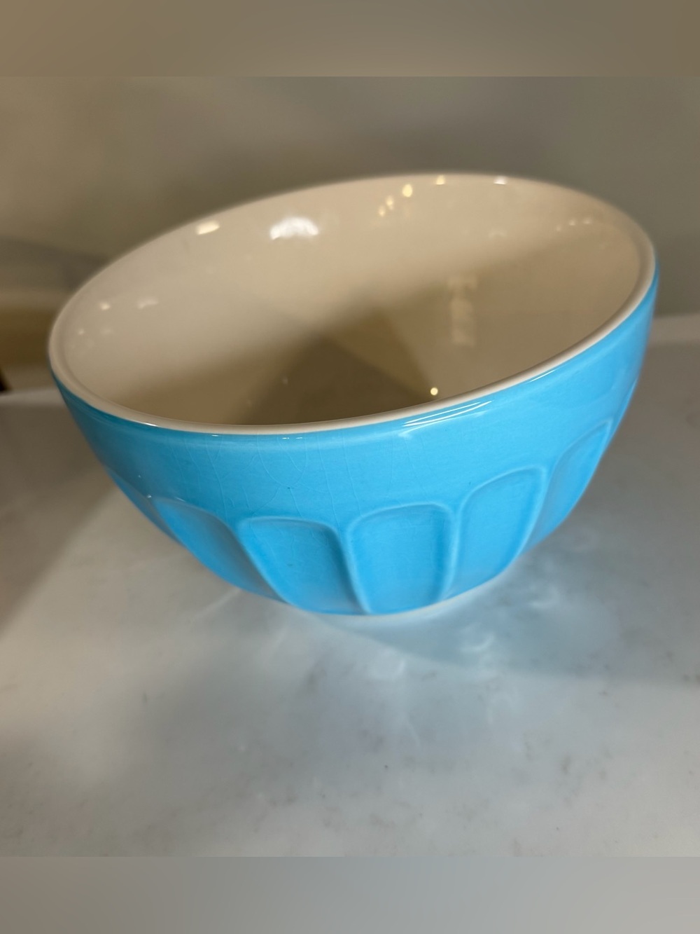Williams-Sonoma Turquoise Ceramic bowl